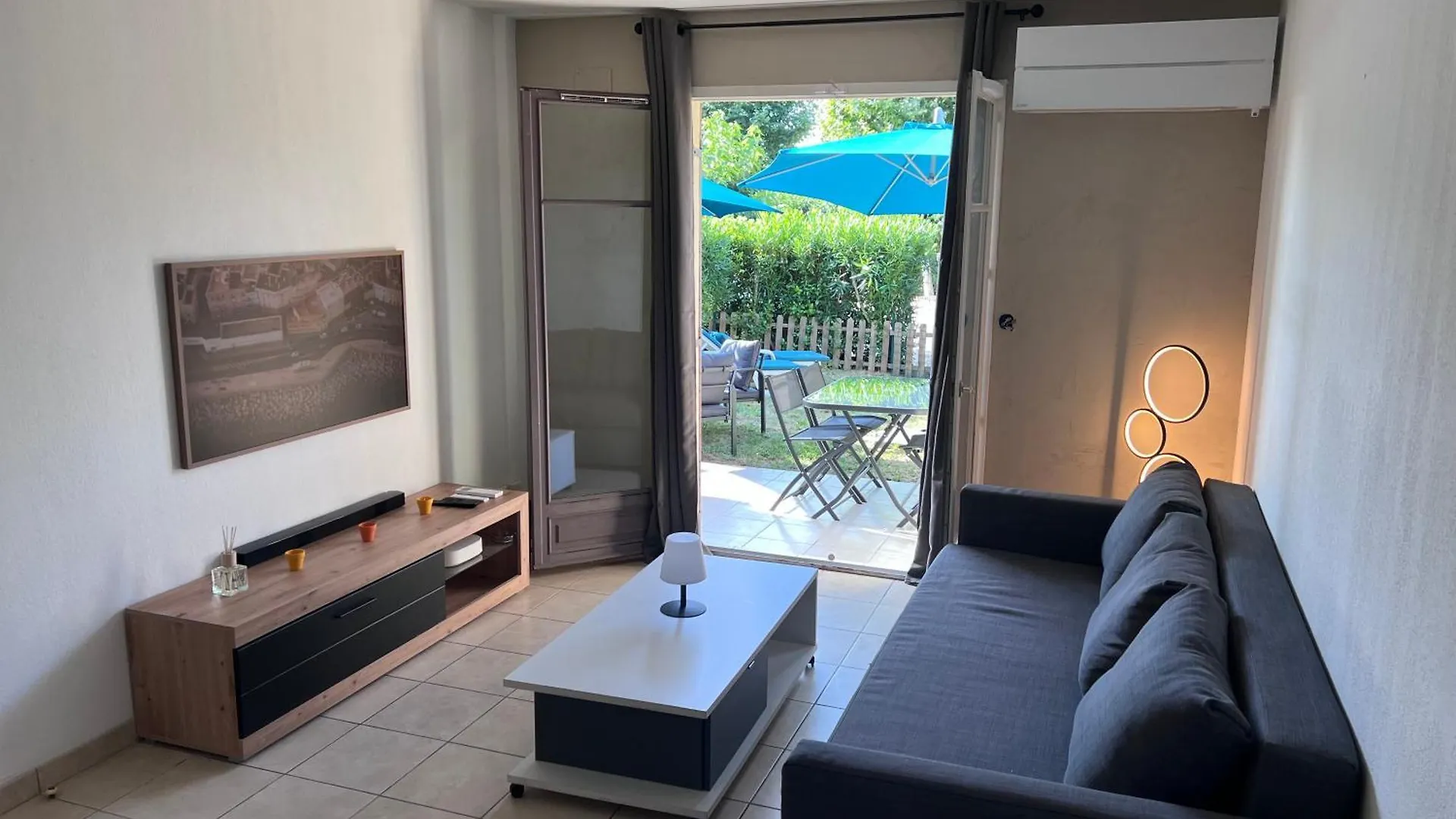 Appartement T2 Avec Jardin Prive, Piscine Et Barbecue Lorgues